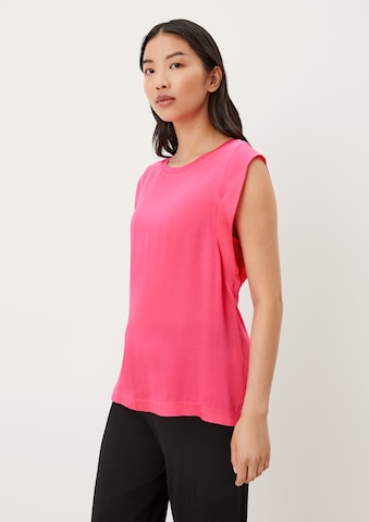 s.Oliver BLACK LABEL Shirt in Pink: predná strana