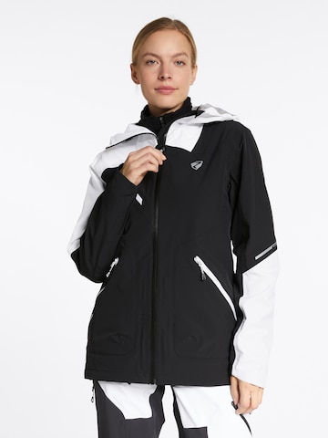 ZIENER Athletic Jacket 'NAIE' in Black: front