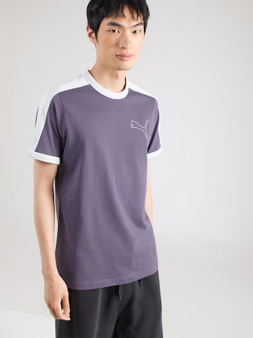 PUMA Μπλουζάκι 'T7 Love Of The Cat' σε γκρι: μπροστά