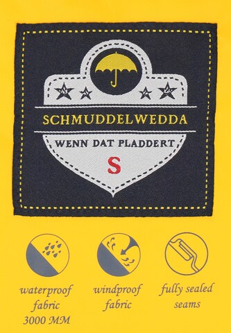 Schmuddelwedda Raincoat in Yellow