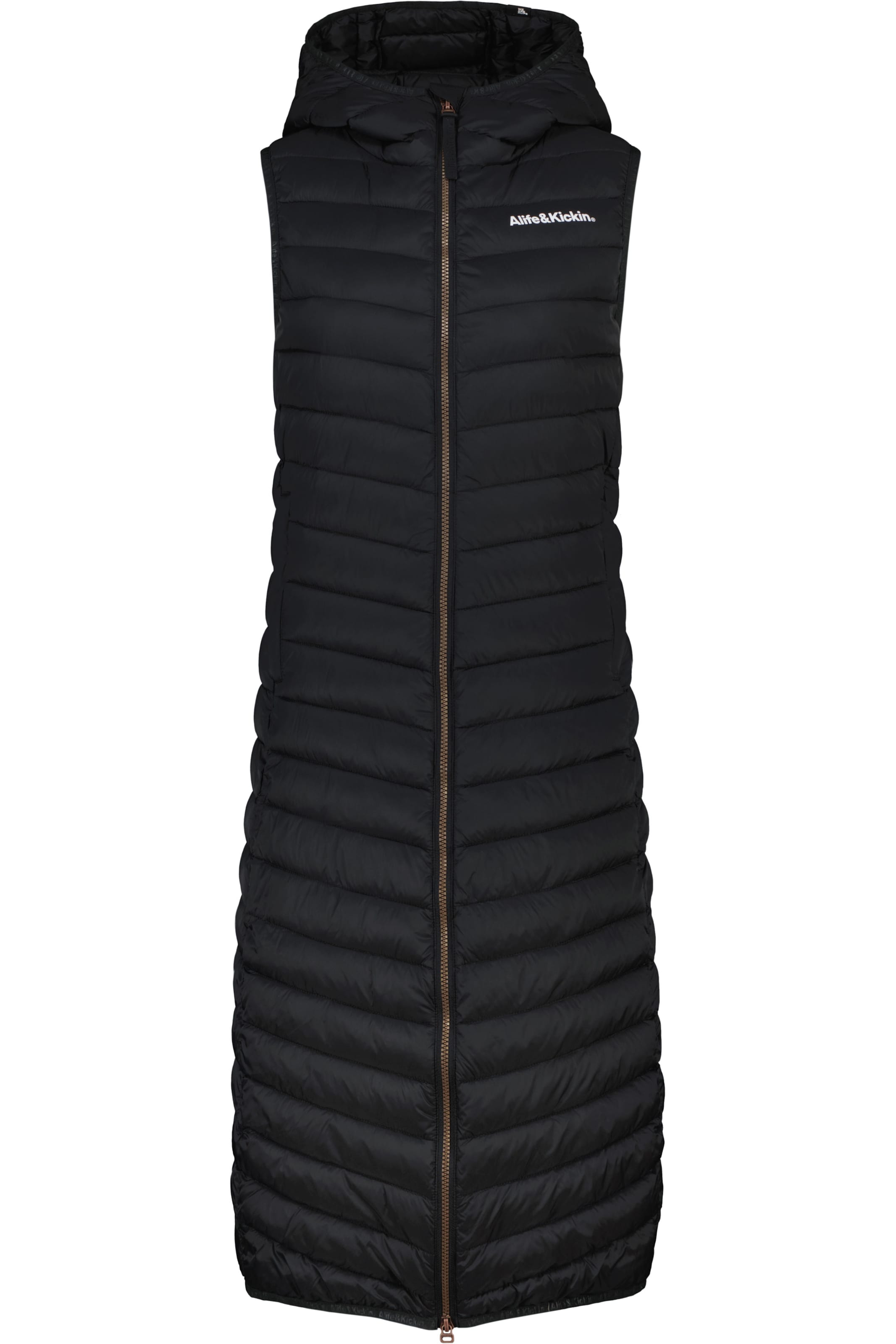 Gilet 'JurinaAK A' di alife & kickin in nero: frontale