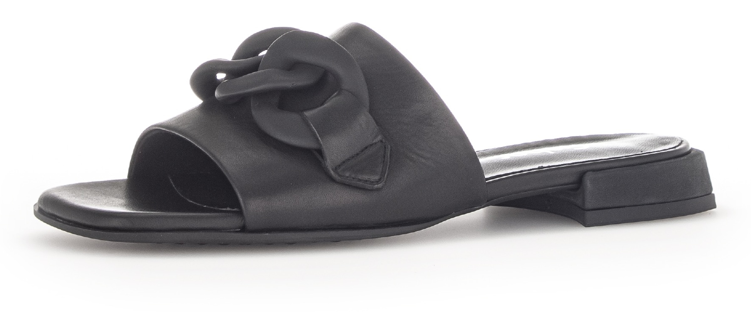 Zoccoletto di GABOR in nero: frontale