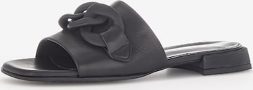 Zoccoletto di GABOR in nero: frontale