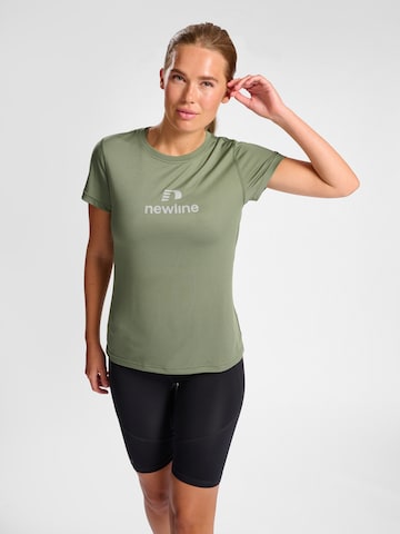T-shirt fonctionnel 'BEAT' Newline en vert : devant