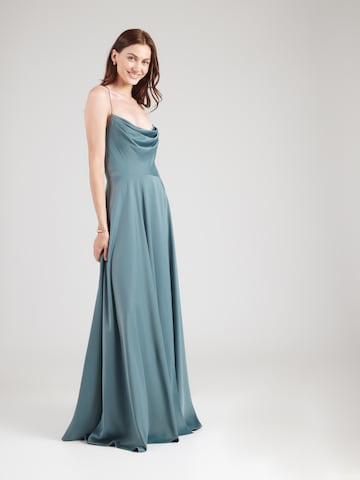 Vera Mont - Vestido de noche en azul: frente