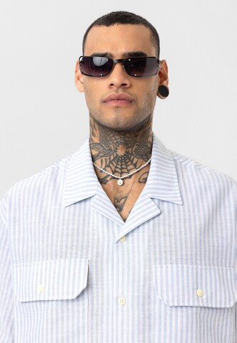 Dandalo Comfort fit Button Up Shirt 'Rik' in Blue