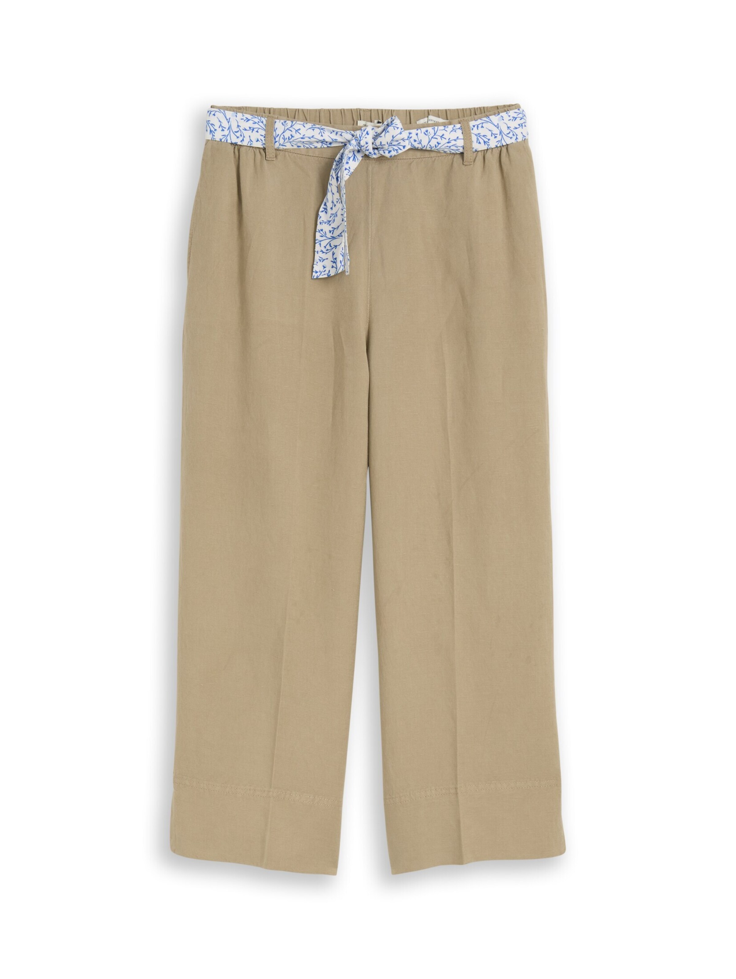 TOM TAILOR Broek in Beige: voorkant