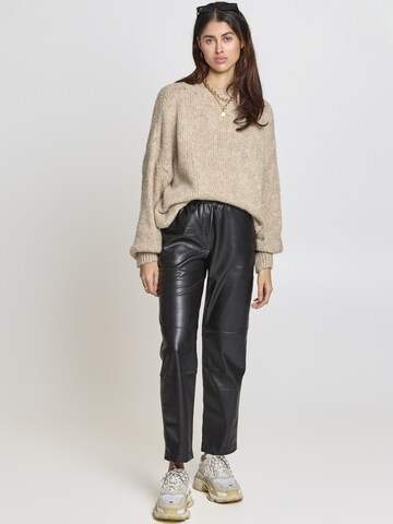 Lilavie Strickpullover ' Peggii ' in Beige