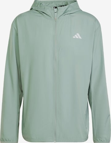Giacca sportiva 'Run It' di ADIDAS PERFORMANCE in verde: frontale