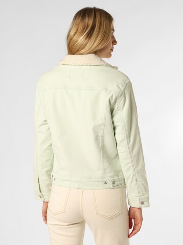 LEVI'S ® Between-Season Jacket 'Ex BF Sherpa Trucker' in Green