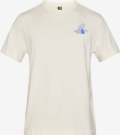 Marškinėliai 'MOUNTAIN CELEBRATION' iš THE NORTH FACE, spalva – azuro spalva / šviesiai mėlyna / tamsiai oranžinė / balta, Prekių apžvalga