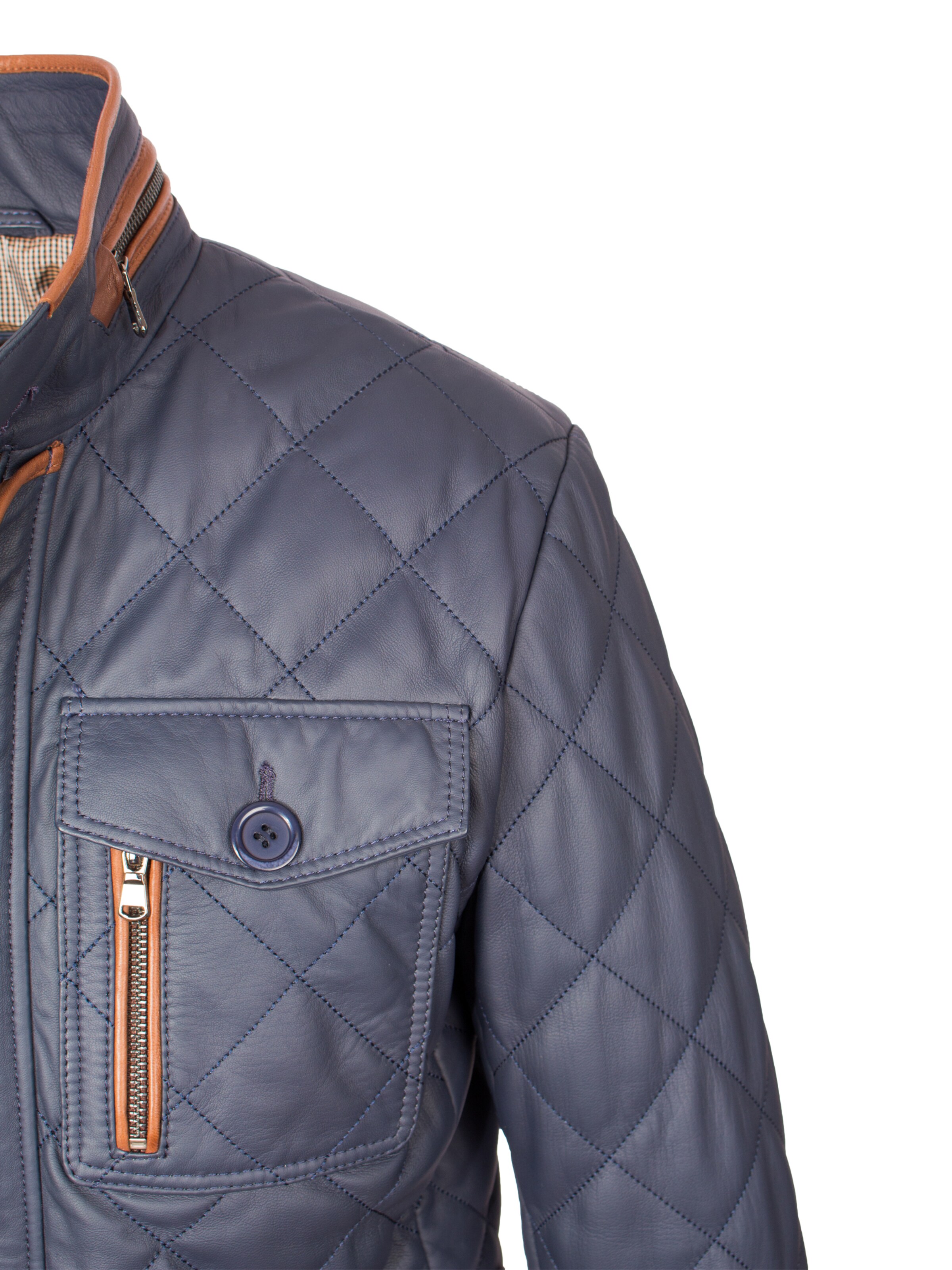 LOLUS Between-Season Jacket 'Clay' in Blue