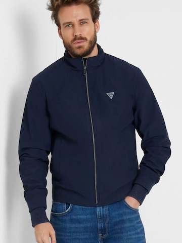 GUESS Between-Season Jacket in Blue: front