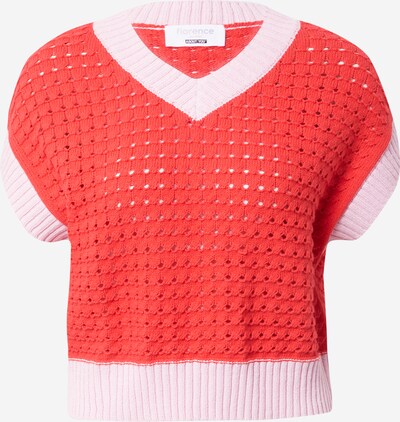 florence by mills exclusive for ABOUT YOU Pull-over 'Honey' en rose pastel / rouge, Vue avec produit