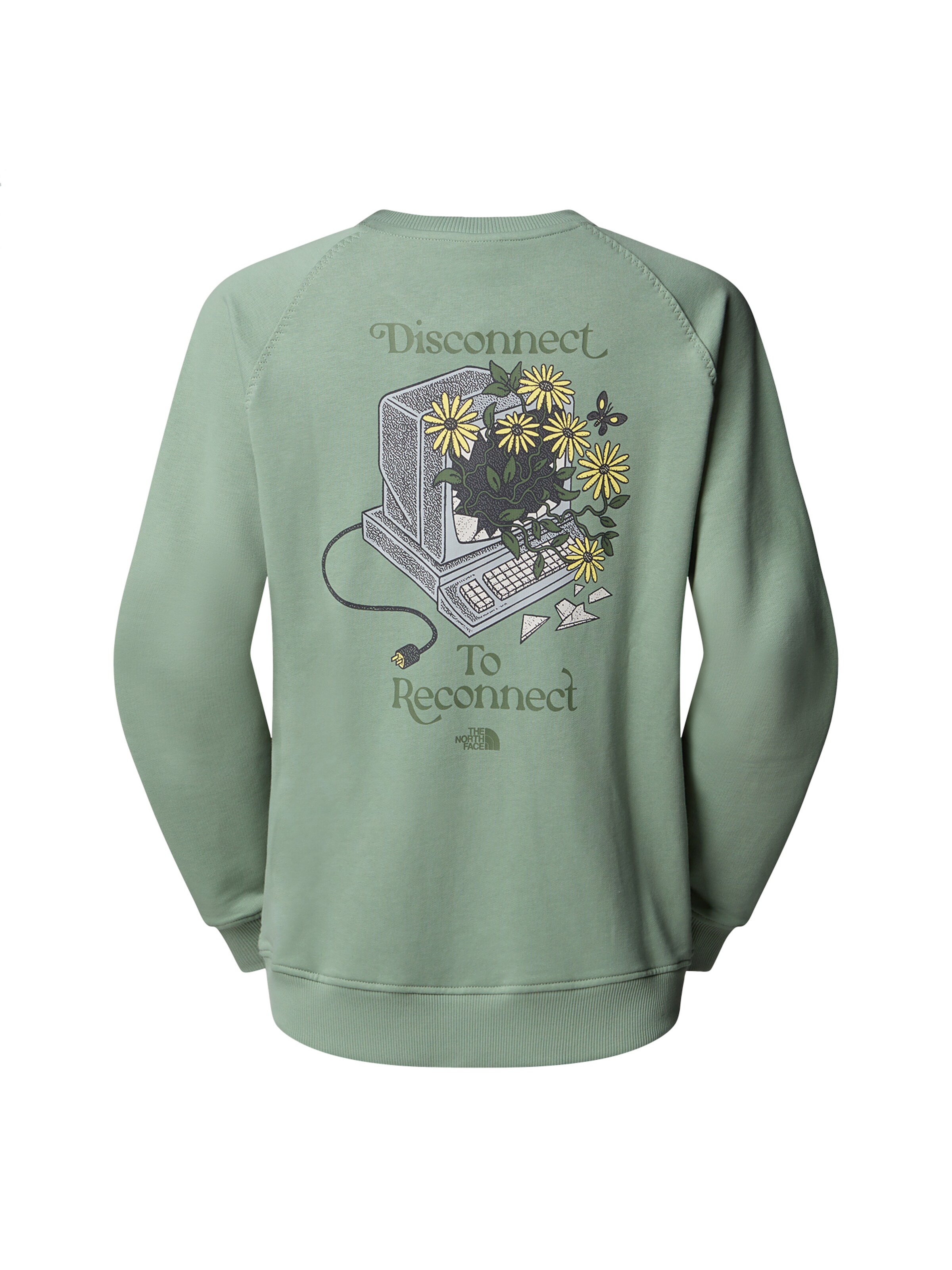 THE NORTH FACE - Sudadera en verde