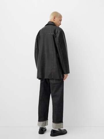 Bershka Between-season jacket in Black