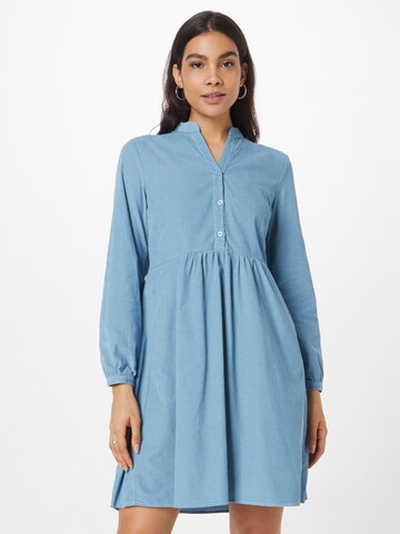 Robe-chemise 'Autumn' MORE & MORE en bleu : devant