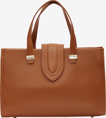 Usha Handbag in Brown: front