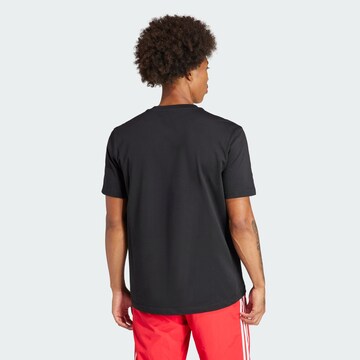 T-Shirt 'Adicolor Trefoil' ADIDAS ORIGINALS en noir