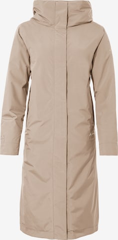 VAUDE Outdoormantel 'W Coreway CT' in Beige: Vorderseite