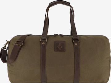 Borsa weekend 'Cool Casual' di Harbour 2nd in verde: frontale