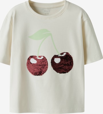 smėlio NAME IT Marškinėliai 'NKFHARPER': priekis