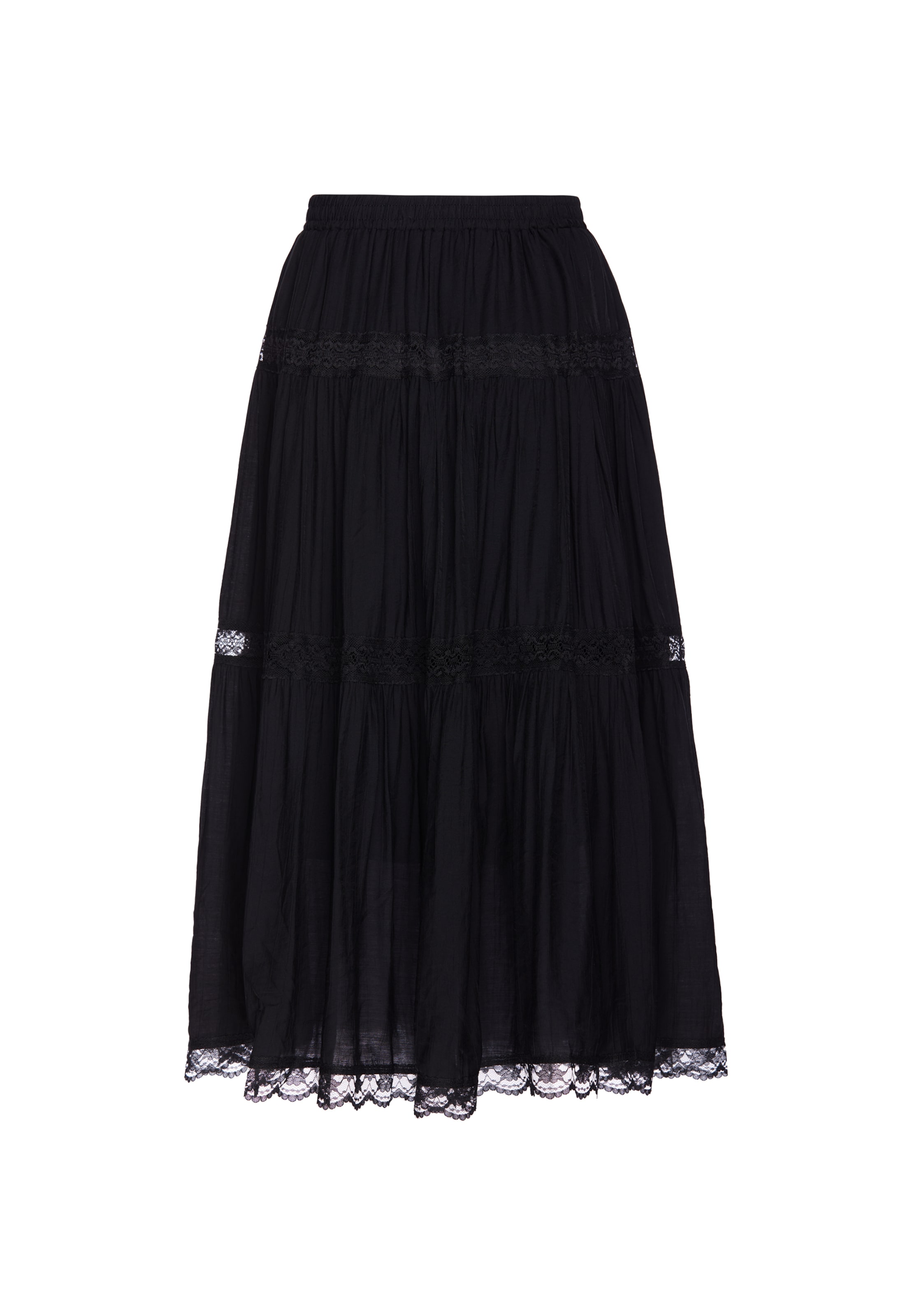 usha BLACK LABEL - Saia em preto