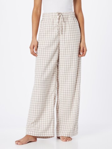 ESPRIT Pyjamabroek in Beige: voorkant