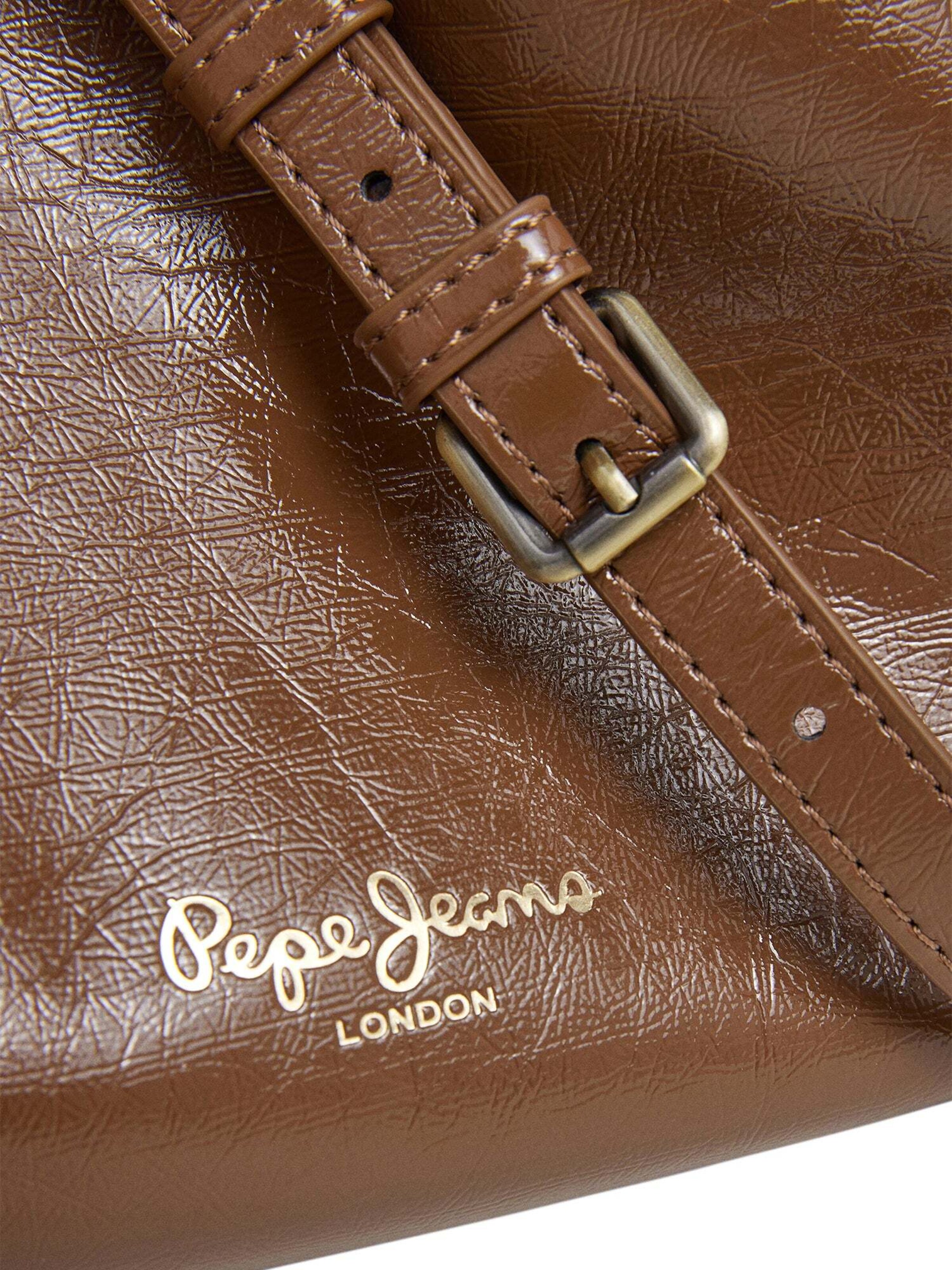 Pepe Jeans Handbag in Brown