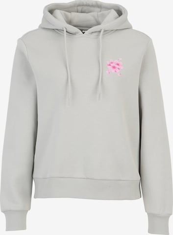 Miss Tee Sweatshirt 'Self Love Club' in Grey: front