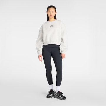 new balance Sweatshirt 'Trackside' in Grau