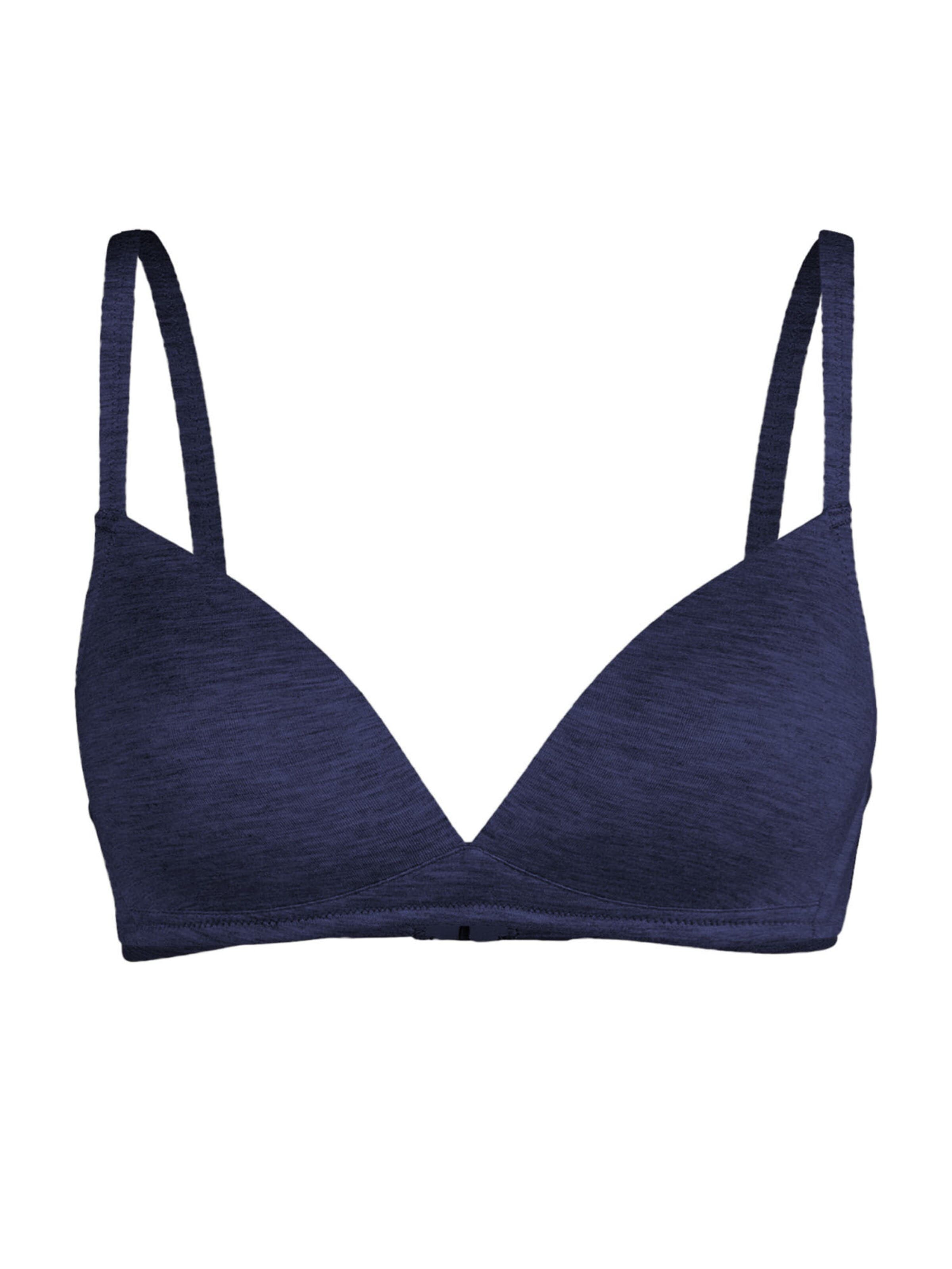 Nina von C. T-Shirt BH 'Light&Easy'‌‌‌‌‌‌‌‌‌ in Blau