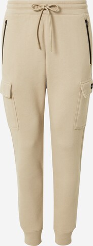 HOLLISTER - Tapered Pantalón cargo en marrón: frente