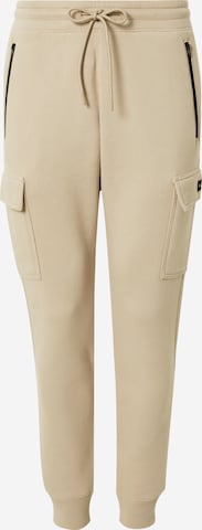 HOLLISTER Tapered Cargobroek in Bruin: voorkant