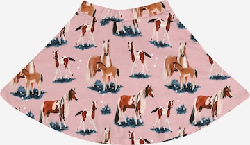 Walkiddy Spódnica 'Little & Big Horses' w kolorze różowy: przód