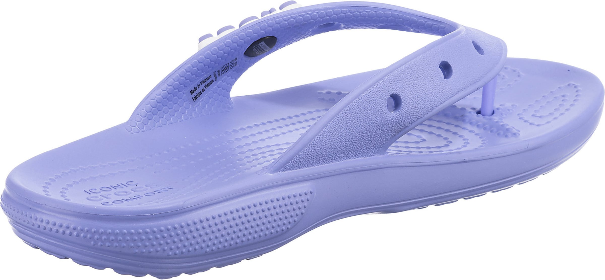 Frauen Sandalen Crocs Zehentrenner in Violettblau - IN99307 Frauen Sandalen Crocs Zehentrenner in Violettblau - IN99307
