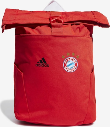 ADIDAS PERFORMANCE Sportrucksack 'FC Bayern' in Rot: predná strana