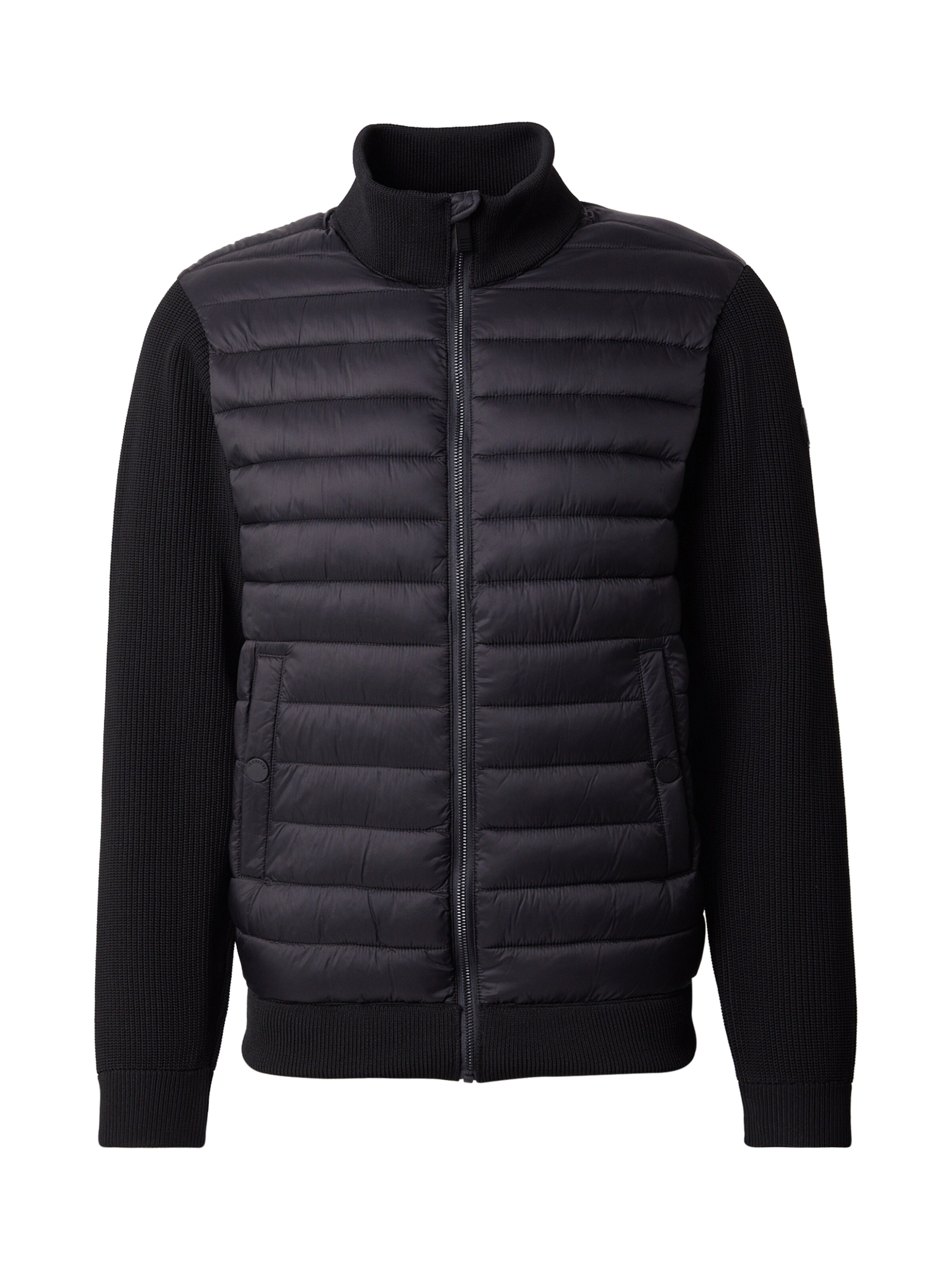 No Excess Between-Season Jacket in Black: front