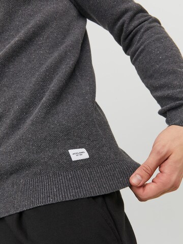 JACK & JONES Cardigan 'Hill' i grå