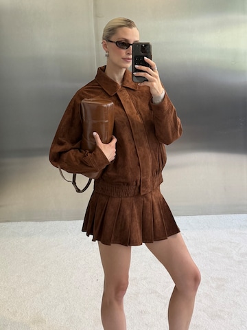 LeGer by Lena Gercke Between-season jacket 'Armine' in Brown