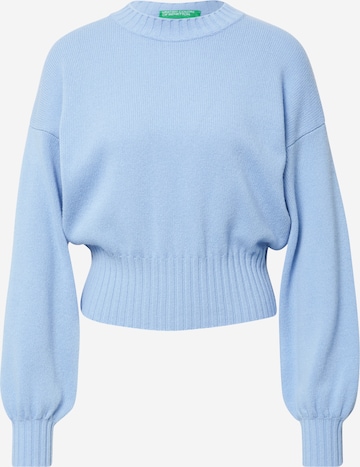 UNITED COLORS OF BENETTON Sweater in Blue: front