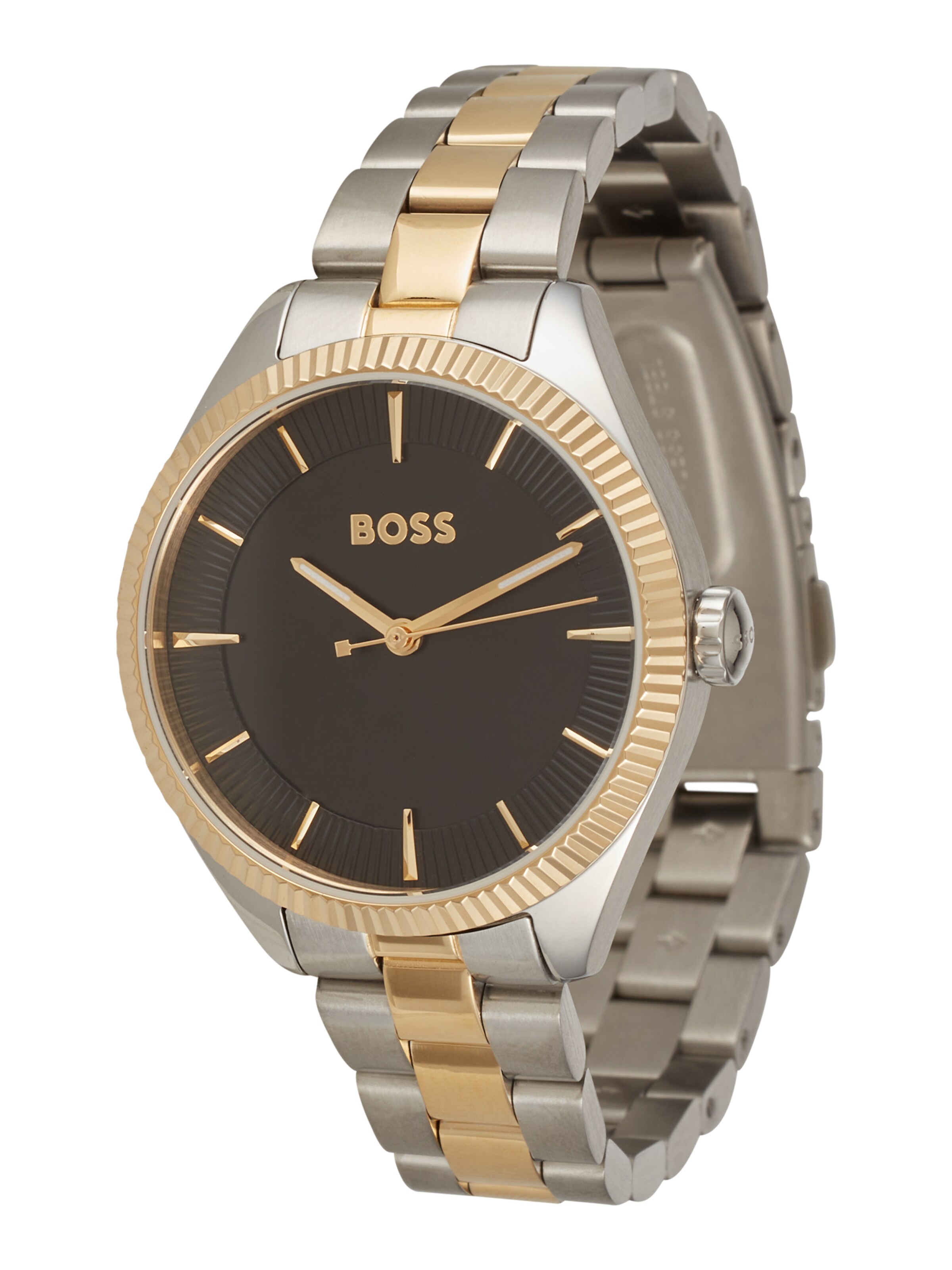 BOSS Analog watch 'Sage' in Silver: front