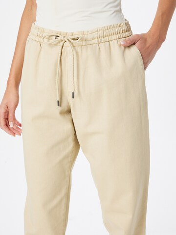 Loosefit Pantalon ESPRIT en beige