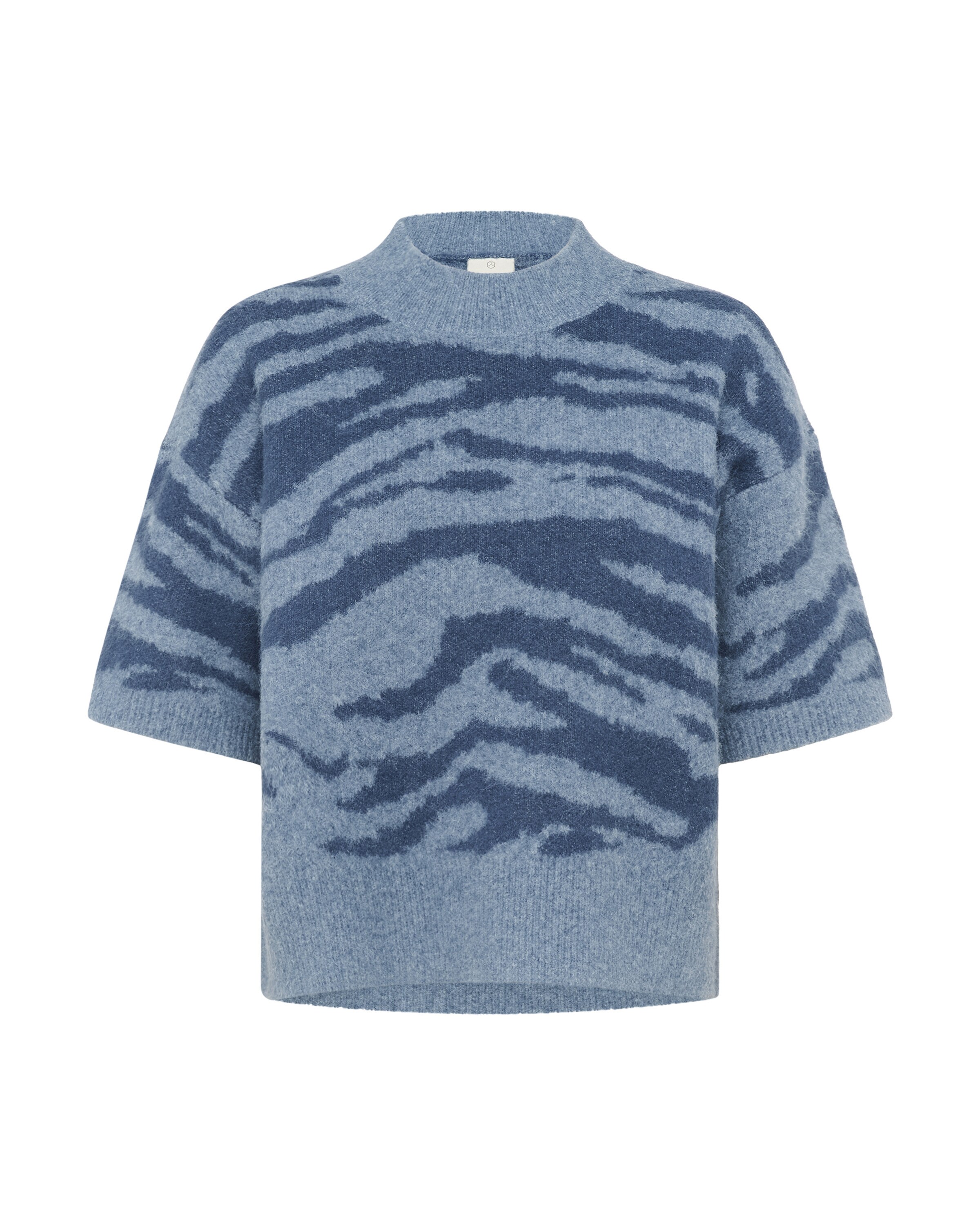 Kaffe Pullover in Blau: Vorderseite