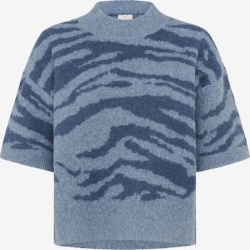Kaffe Pullover in Blau: Vorderseite
