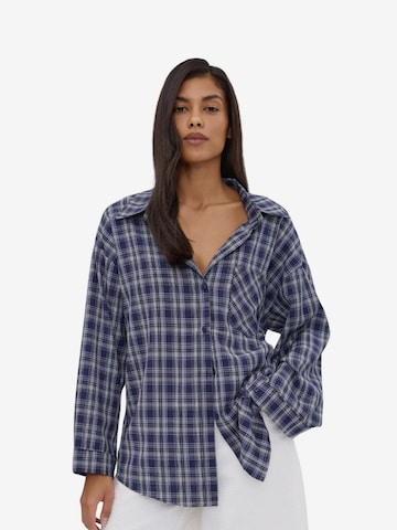 Estro Bluse '2711' i blå: forside