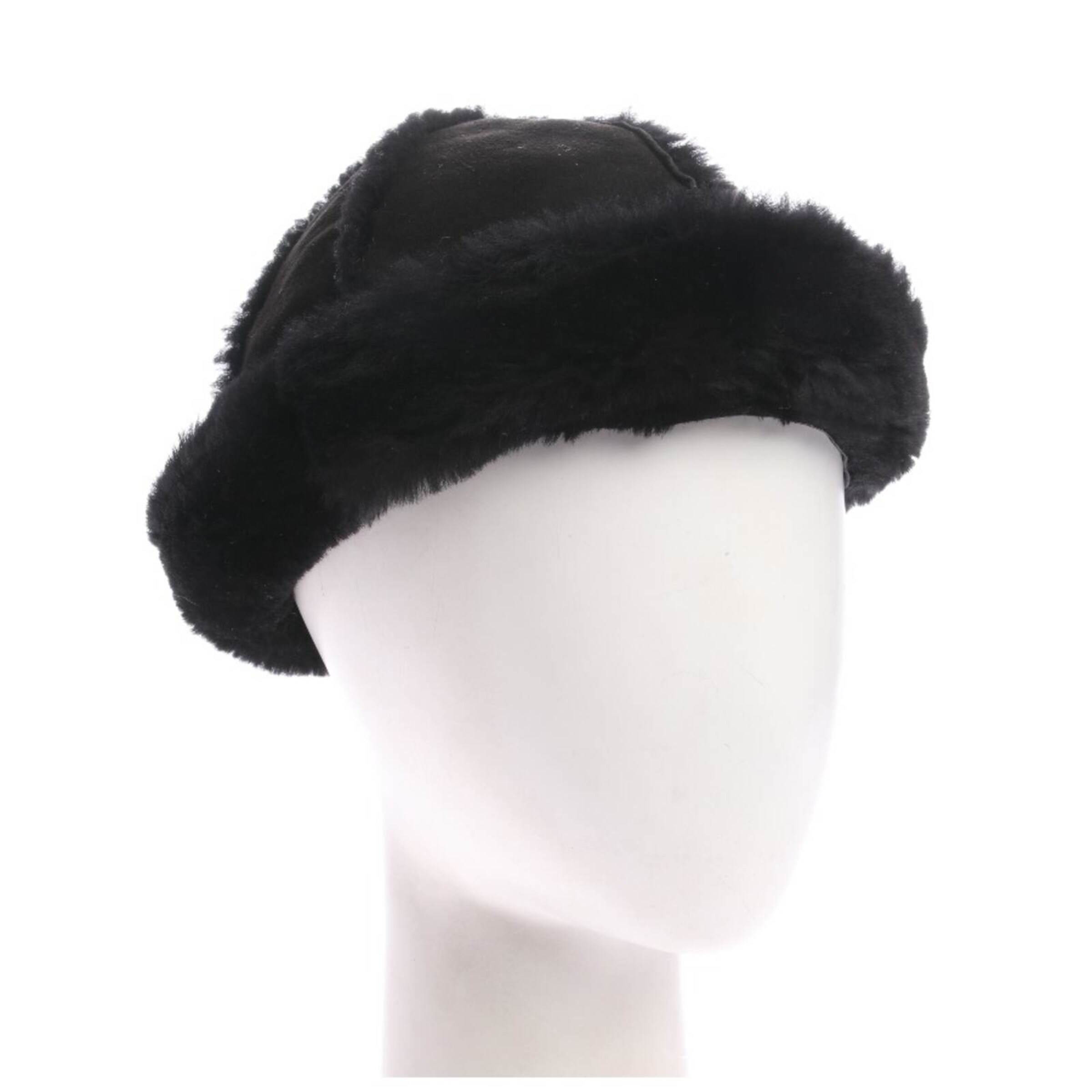 UGG Mütze XS-XL in Schwarz: Vorderseite