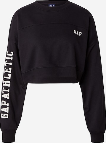 GAP Sweatshirt in Black: front