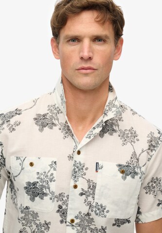 Superdry Regular fit Overhemd in Wit