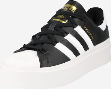 Sneaker low 'Superstar Bonega' de la ADIDAS ORIGINALS pe negru: față